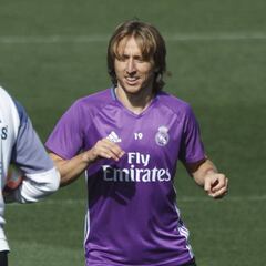 Luka Modric tiene una lesión condral en la rodilla izquierda
