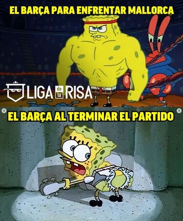 Barcelona y Real Madrid, protagonistas de los mejores memes de la jornada