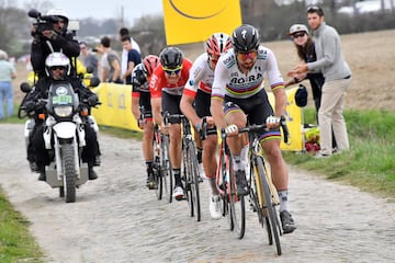 Tres años consecutivos siendo campeón del Mundo, vencedor en la Gante-Wevelgem y en la París-Roubaix, el eslovaco es uno de los grandes animadores del pelotón por su calidad y astucia en todo tipo de terrenos y condiciones.