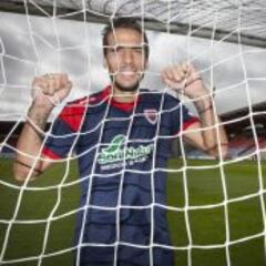 Oscar Díaz: "Juego donde más me gusta, de delantero"