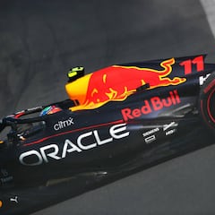 Checo Pérez comete error en clasificación y largará quinto en el GP de Países Bajos