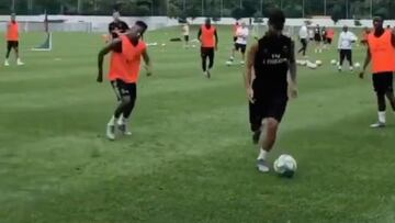 El control de Asensio que descolocó a Vinicius y Rodrygo