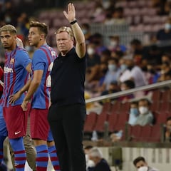 Koeman repiensa un nuevo once ante el Getafe