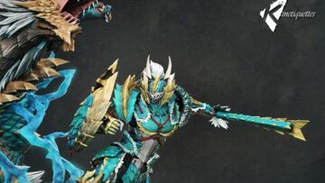 Anunciada la espectacular nueva estatua de Monster Hunter
