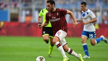 El Milán logra su primer triunfo ante el Brescia