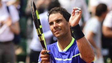 Nadal: "Nunca había pasado tanto calor en Roland Garros"