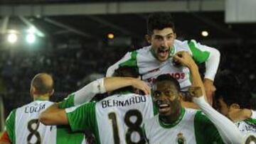 <b>RACHA. </b>Los jugadores quieren que la buena dinámica de resultados siga en los próximos partidos.