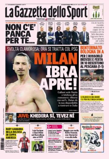 Portadas de la prensa deportiva