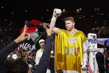 El color de la pelea entre 'Canelo' Álvarez y Caleb Plant