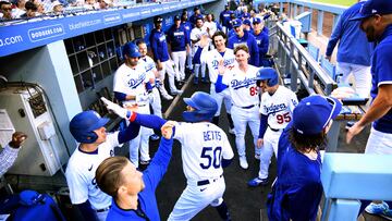Los Angeles Dodgers tendrán tres peloteros titulares esta noche en el T-Mobile Park