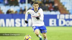 Alfaro con el Zaragoza. 