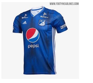 Así sería la nueva camiseta de Millonarios 2019