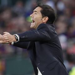 Marcelino: "El sufrimiento del principio nos ha dado esto"