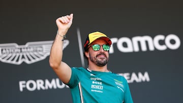 Fernando Alonso (Aston Martin). Barcelona, Espa?a. F1 2025.