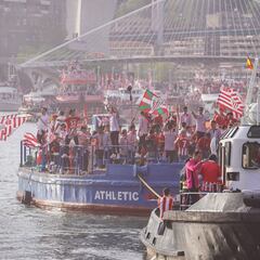 La gabarra desencadena la apoteosis rojiblanca