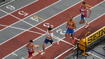 Mariano García, en la semifinal.