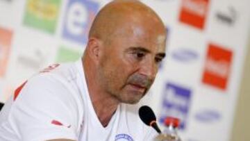 Sampaoli: "A veces sucede que el que juega mejor no gana"