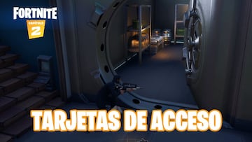Fortnite Capítulo 2 - Temporada 2: dónde encontrar tarjetas de acceso para abrir las cámaras
