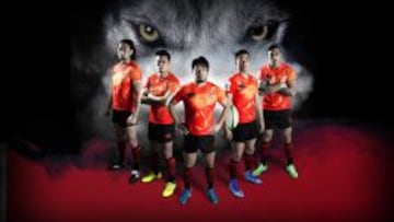 El Sunwolves, equipo de Japón para el Super Rugby.