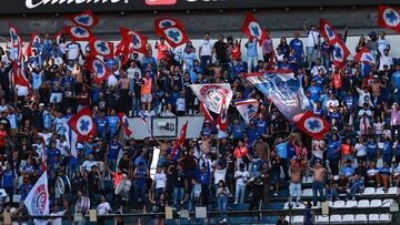 Fans o Aficion  during the game Cruz Azul vs Queretaro, corresponding to Round 09 of the Torneo Apertura 2023 of the Liga BBVA MX, at Azteca Stadium, on September 24, 2023.

<br><br>

Fans o Aficion durante el partido Cruz Azul vs Queretaro, correspondiente a la Jornada 09 del Torneo Apertura 2023 de la Liga BBVA MX, en el Estadio Azteca, el 24 de Septiembre de 2023.