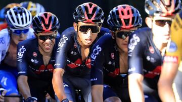 Egan Bernal: "Hoy disfruté la carrera, tuvimos el control"