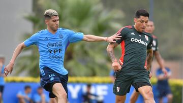 La Selección venció a River en un amistoso informal