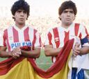 El día que Maradona jugó con el Granada contra el Malmoe