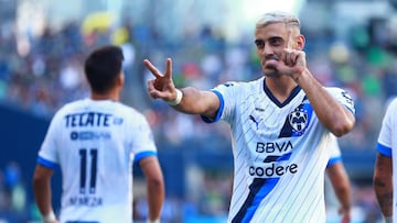   German Berterame celebrates his goal 2-2 of Monterrey during the game Monterrey vs Seattle Sounders FC, corresponding to the group stage of the Leagues Cup 2023, at Lumen Field Stadium, on July 30 2023.

<br><br>

German Berterame celebra su gol 2-2 de Monterrey durante el partido Monterrey vs Seattle Sounders FC, correspondiente a la fase de grupos de la Leagues Cup 2023, en el Estadio Lumen Field, el 30 de Julio de 2023.