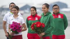 Mariachis reciben a Lupita González; sueña con Tokio 2020