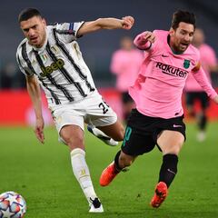 Juventus-Barcelona en imágenes