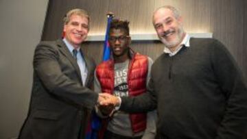 El Barça ata a las perlas de la cantera: Bagnack y Dongou