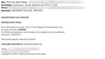 Qué es el timo de la falsa notificación de la Policía y cómo saber si me lo están haciendo