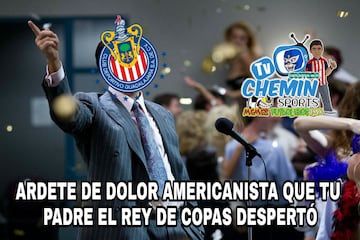 Los memes se rinden ante los triunfos de Chivas y América