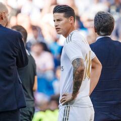 James, principal alternativa ante una semana clave de Real Madrid