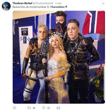 Los mejores memes de la gala de Eurovisión