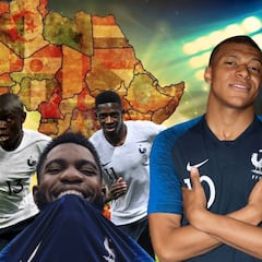 El origen de la Francia finalista: 14 'africanos' a dominar el mundo