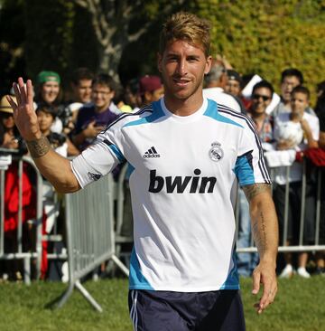 Así ha cambiado el look de Sergio Ramos en el Real Madrid