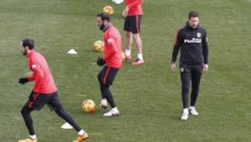 ENTRENAMIENTO ATLETICO DE MADRID SIMEONE