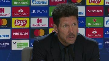 Rueda de prensa de Simeone