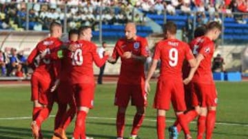 Inglaterra certifica su pase con una gran goleada a San Marino