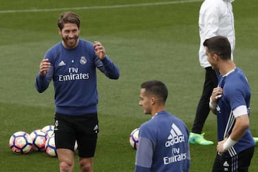 Varane back training and is available for Atlético game