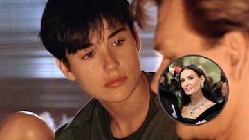 Demi Moore saltó a la fama gracias a su actuación en la película ‘Ghost’ de 1990. Así luce actualmente la reconocida actriz.