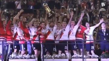 ¡Para ver en bucle! CONMEBOL recordó las dos Recopas de River