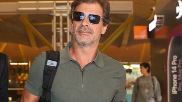 Rodolfo Sancho en el aeropuerto Adolfo Suárez Madrid Barajas a 02 de Septiembre de 2023 en Madrid (España).
RODOLFO SANCHO;MARCOS GARCÍA MONTES;AEROPUERTO;
José Ruiz / Europa Press
02/09/2023