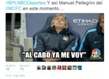 Los memes que se burlan del City y Pellegrini