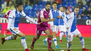 Villalibre sí jugó en Copa ante el Leganés.