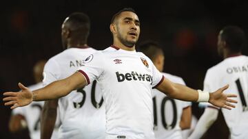 El jugador francés, Dimitri Payet, durante un partido del West Ham United.