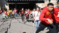 See the moment brave fans put their lives on the line to save others during the horrific moment shots were fired.