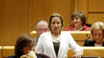 Marta, en el Senado.