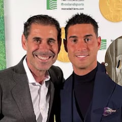 Fernando Hierro debuta como abuelo a los 56 años
